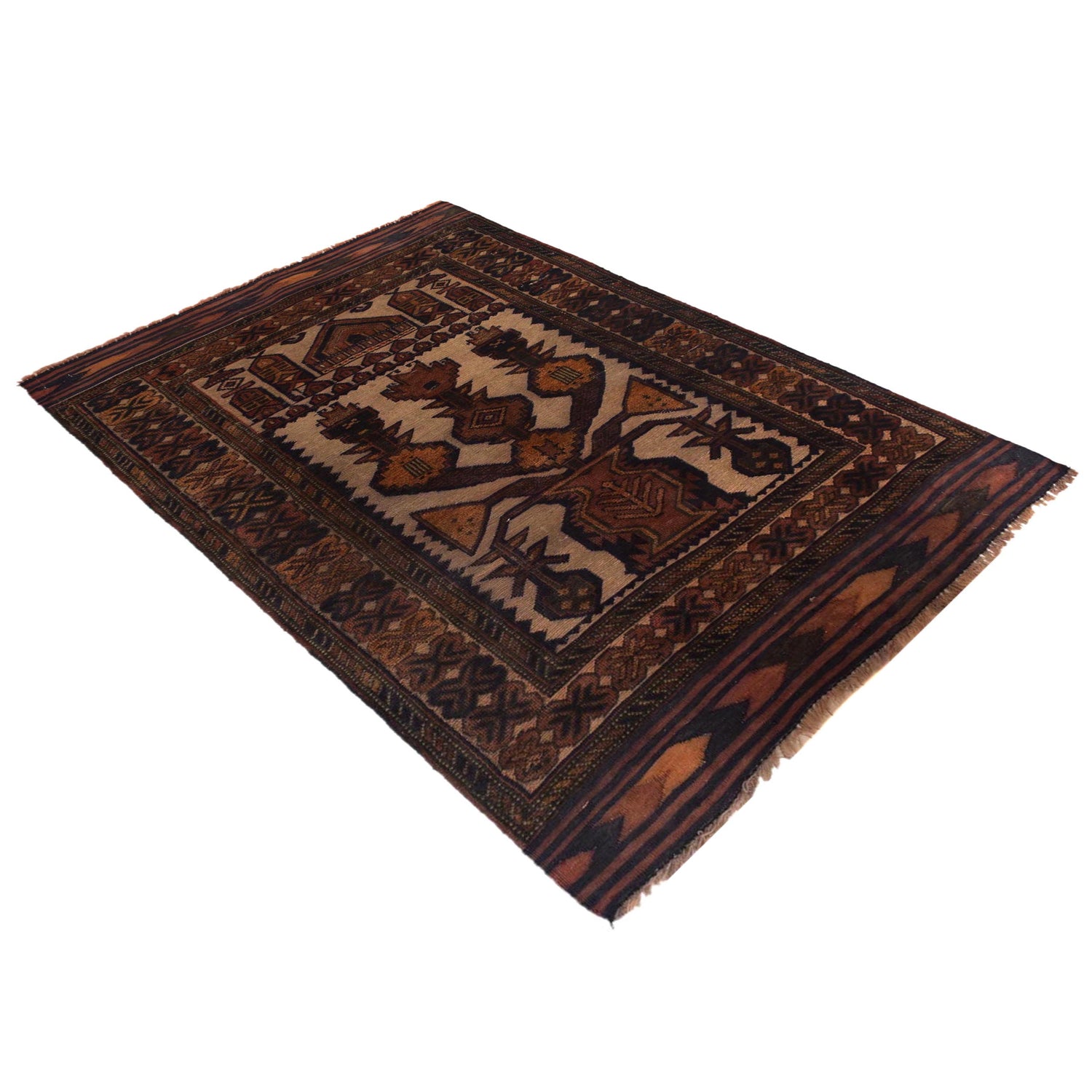 Islamic Prayer Rug 2' 7" x 4' 4" (ft) - No. W35520