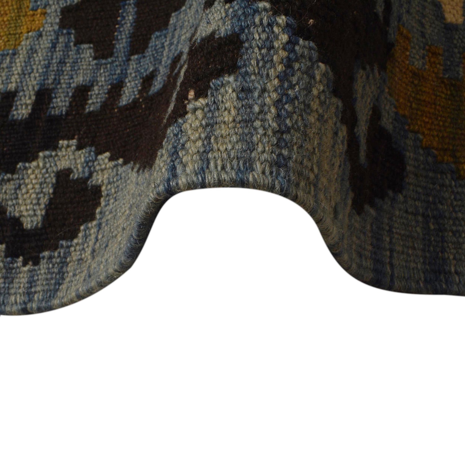 Handmade Vegetable Kelim 6' 7" x 9' 6" (ft) - No. W35524