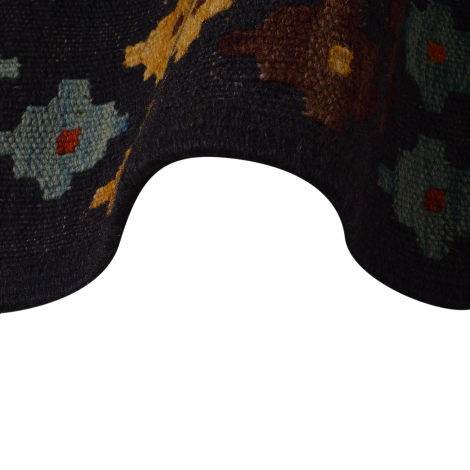 Handmade Vegetable Kilim 6' 8" x 10' 0" (ft) - No. W35525