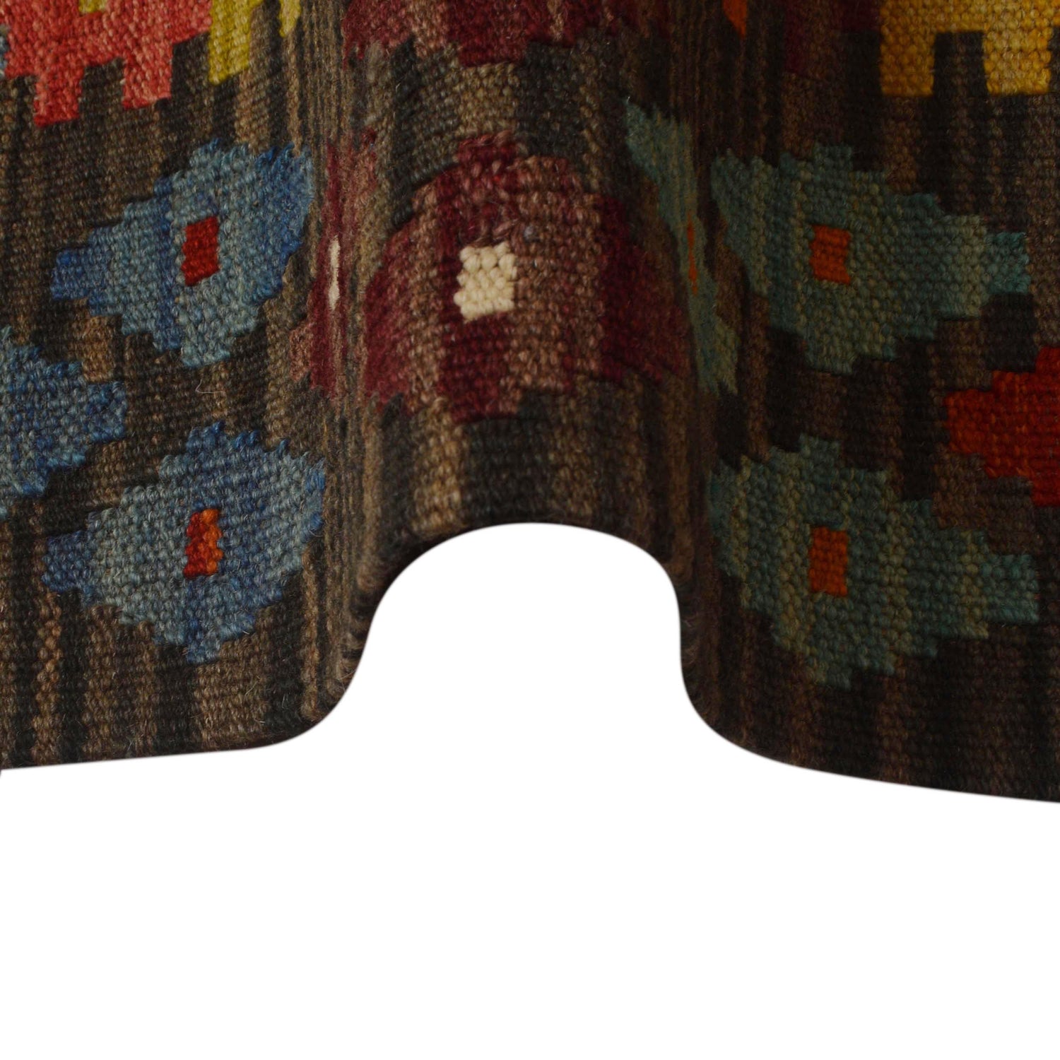 Handmade Vegetable Kilim 5' 8" x 8' 0" (ft) - No. W35526