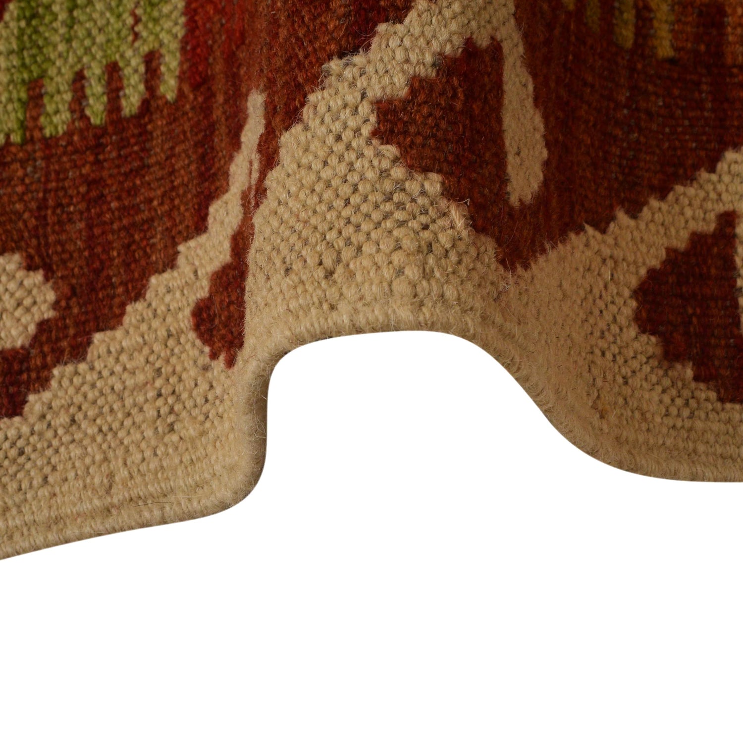 Vegetable Kelim Runner 2' 1" x 6' 4" (ft)- No. W35527