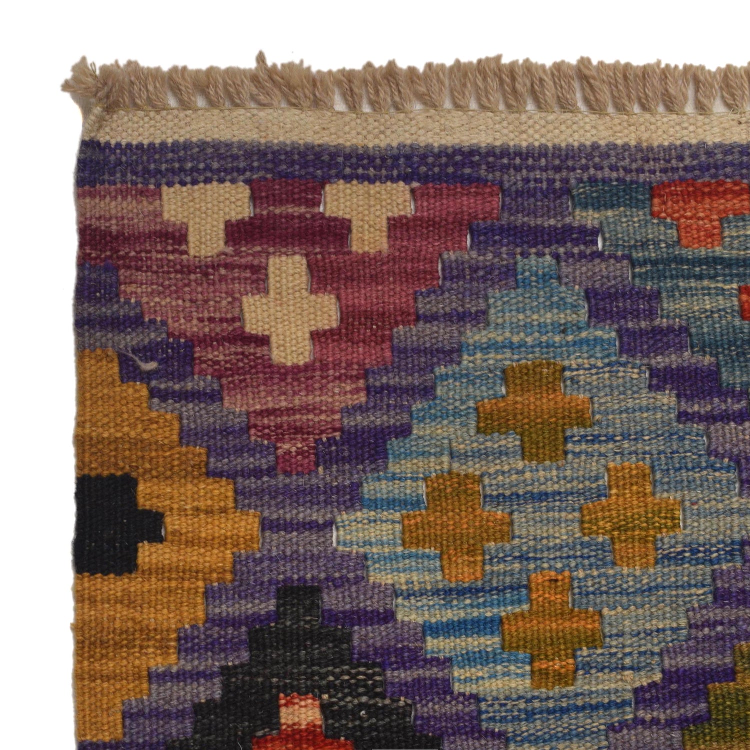 Vegetable Kelim Runner 2' 9" x 9' 11" (ft) - No. W35530