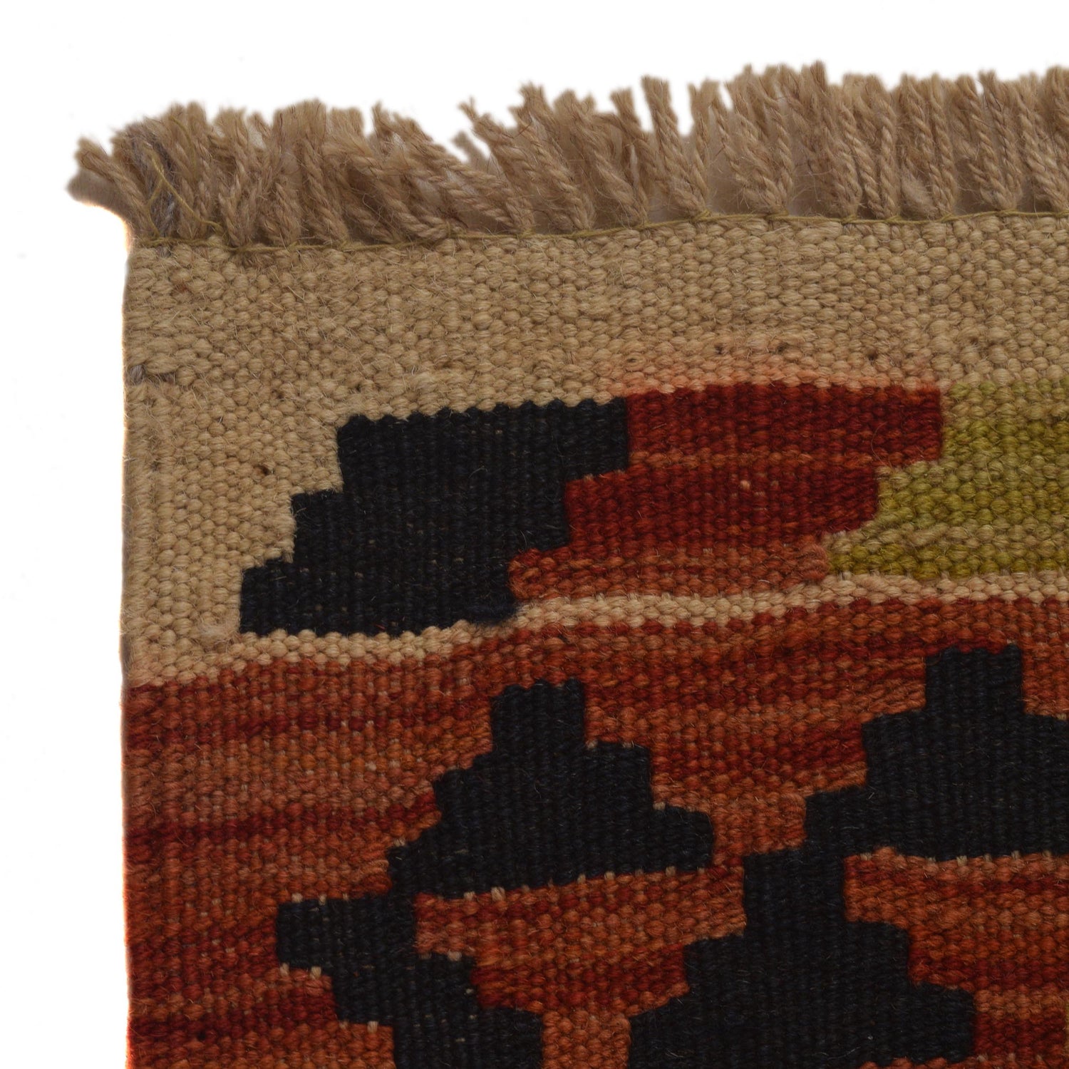 Handmade Vegetable Kelim 4' 11" x 6' 10" (ft) - No. W35531