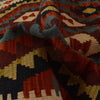 Handmade Vegetable Kilim 4' 10" x 6' 11" (ft) - No. W35533