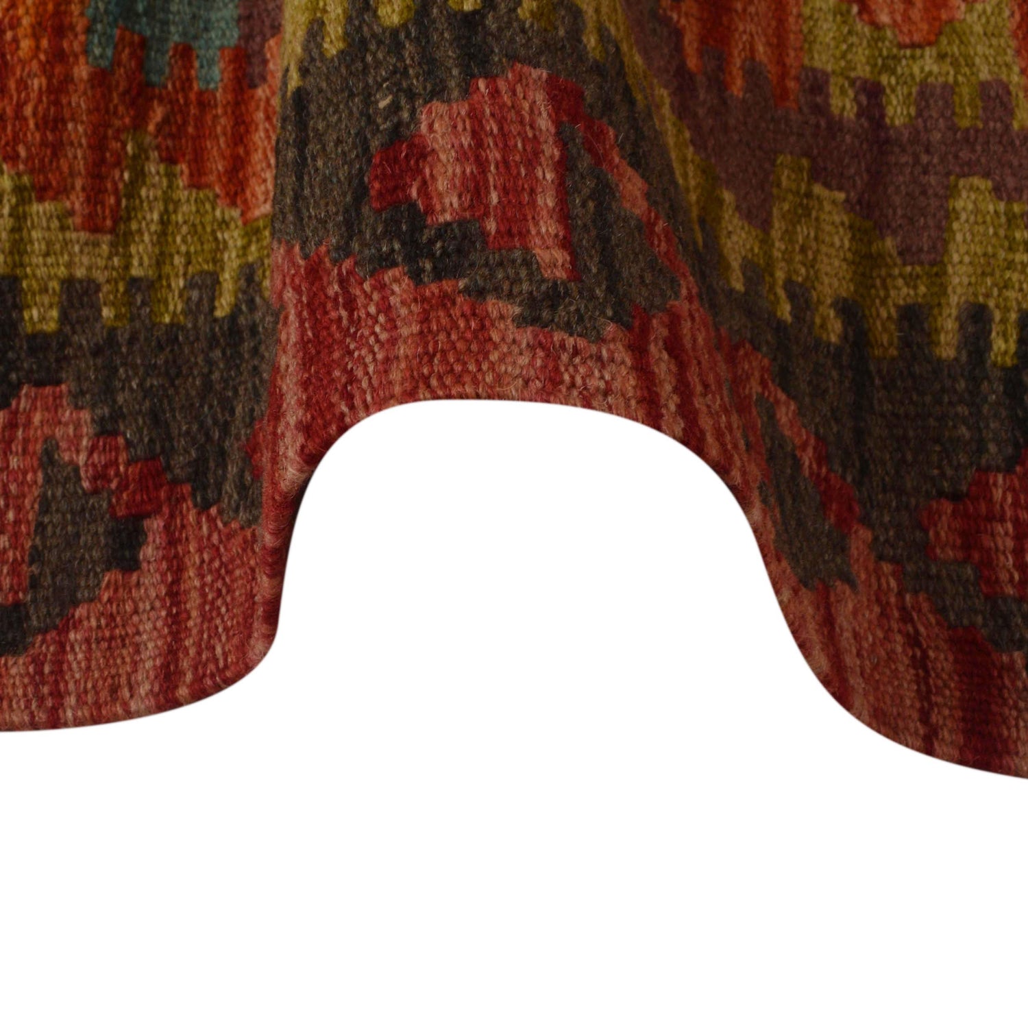 Handmade Vegetable Kilim 3' 4"  x 5' 0" (ft) - No. W35542