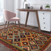Handmade Vegetable Kilim 3' 4"  x 5' 0" (ft) - No. W35542
