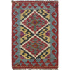 Handmade Vegetable Kilim 1' 12" x 2' 11" (ft) - No. W35559