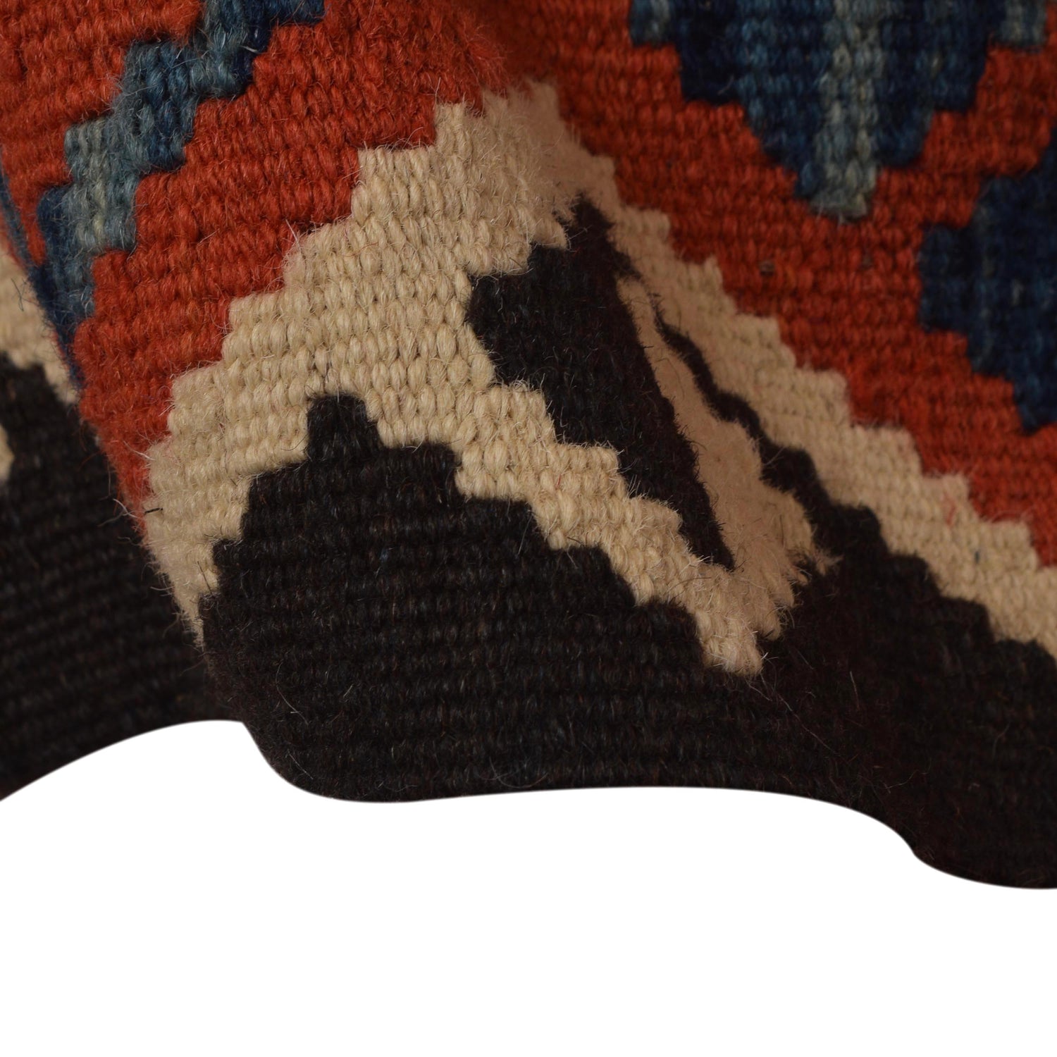 Handmade Vegetable Kilim 9' 11" x 13' 0" (ft) - No. W35577