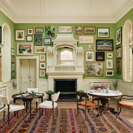 Handmade Vegetable Kilim 9' 9" x 13' 3" (ft) - No. W35579