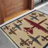 Handmade War Rug 2' 1" x 2' 5" (ft) - No. W35582
