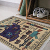 Hand Knotted War Rug 2' 3" x 2' 8" (ft) - No. W35585