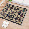 Ivory Color War Rug 1' 12" x 2' 7" (ft) - No. W35592