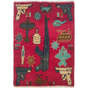 Handmade War Rug 2' 1" x 2' 11" (ft) - No. W35594