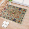 Handmade Floor Mat 1' 4" x 1' 10" (ft) - No. W35610