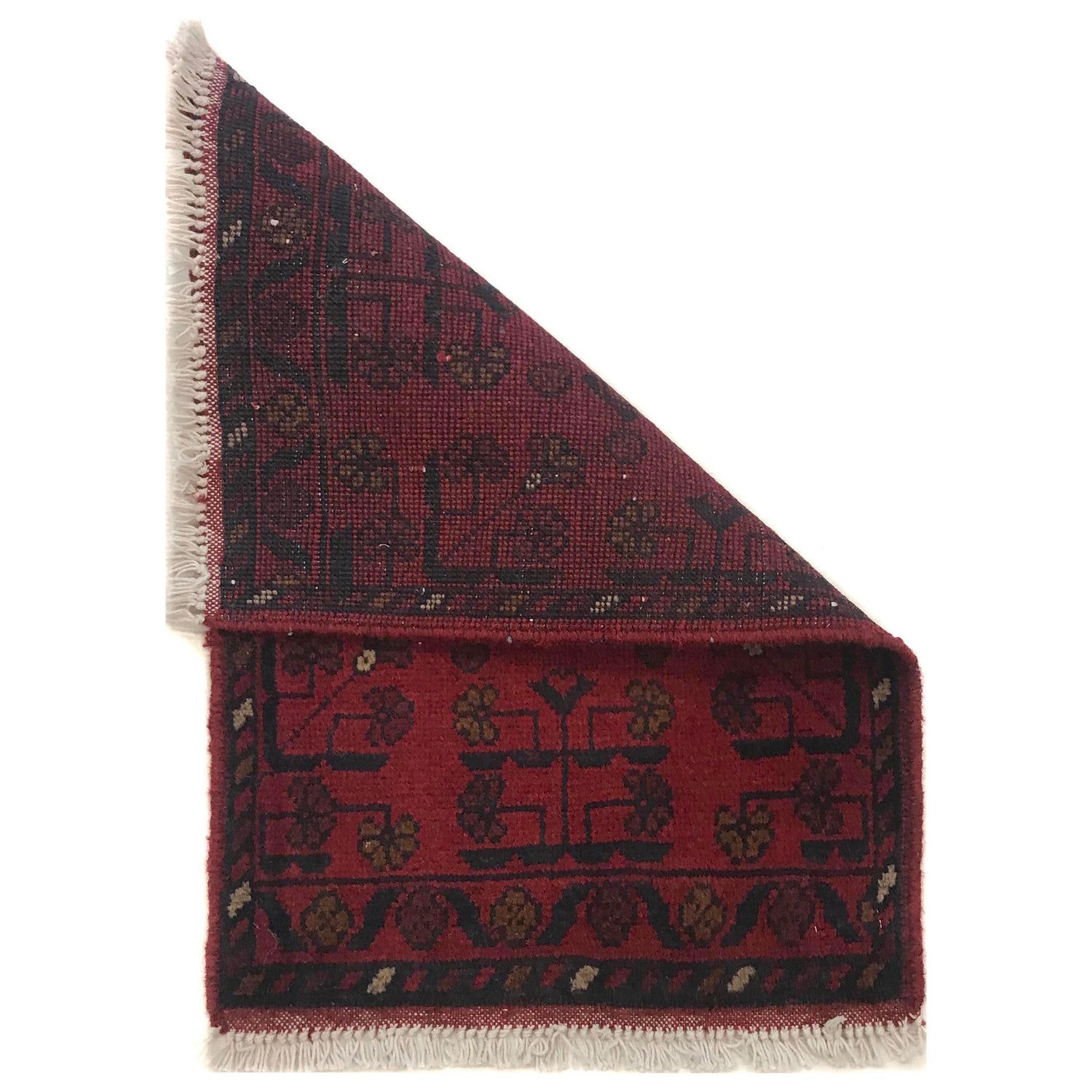 Handmade Door Mat 1' 6" x 2' 2" (ft) - No. W35612