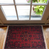 Handmade Door Mat 1' 6" x 2' 2" (ft) - No. W35612