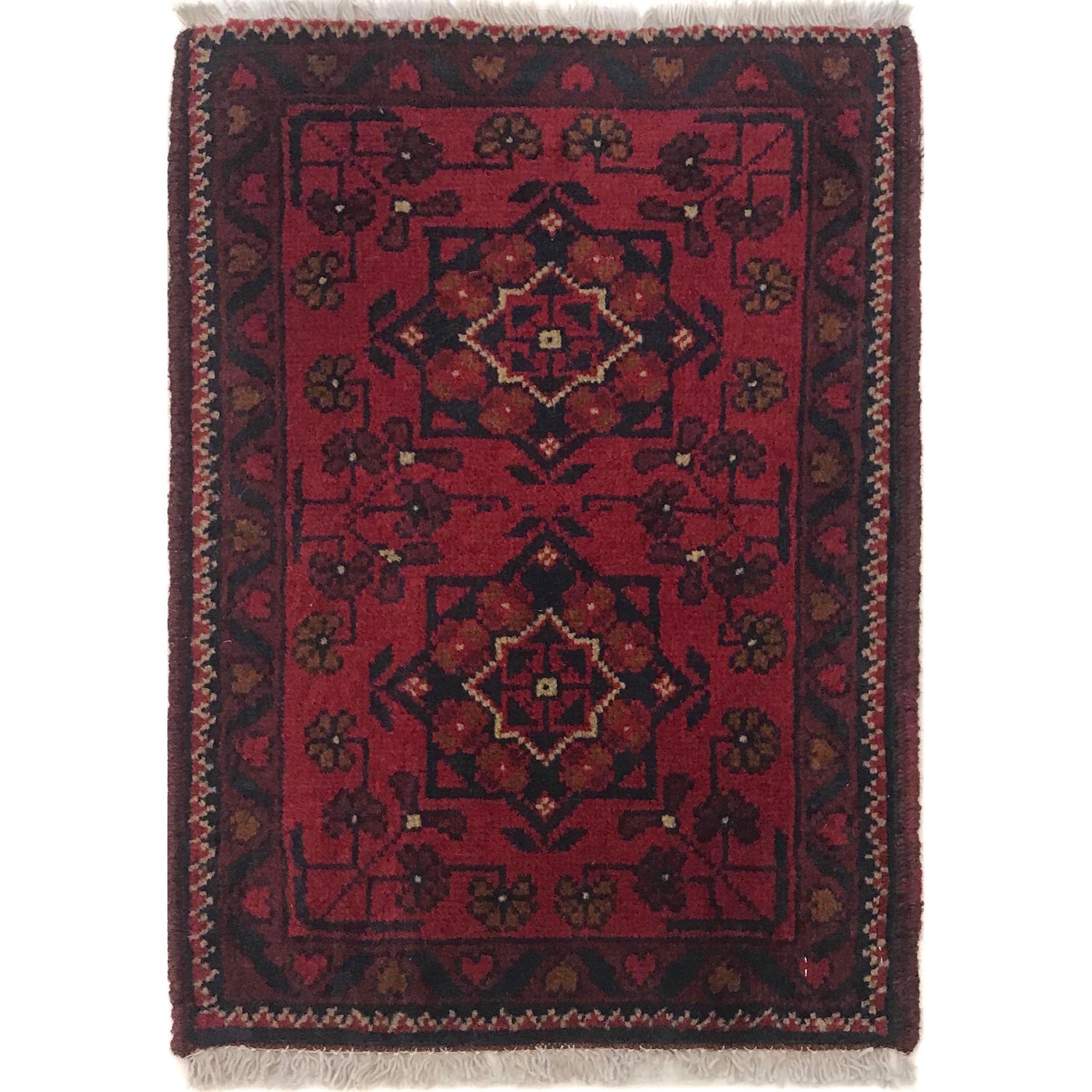 Red Color Doormat 1' 5" x 1' 10" (ft) - No. W35614