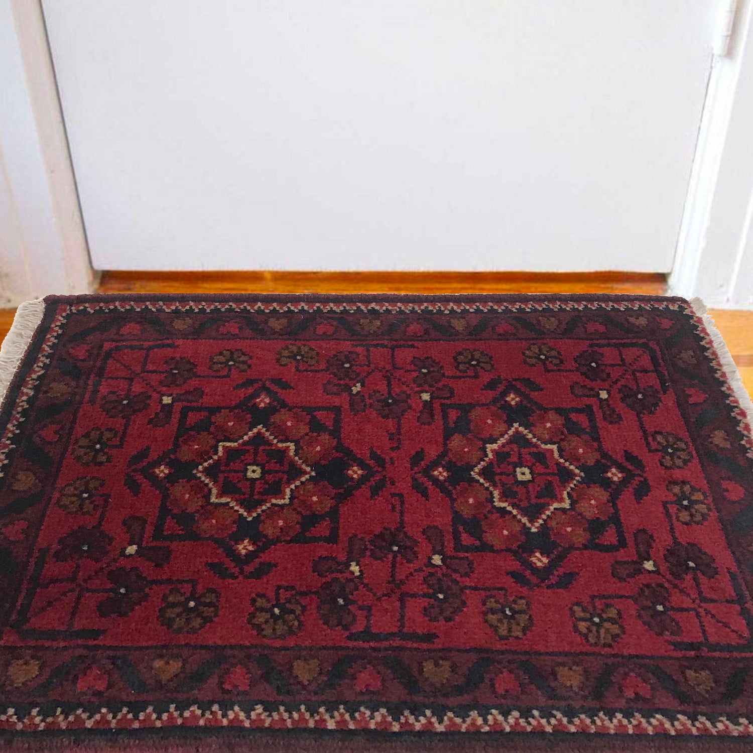 Red Color Doormat 1' 5" x 1' 10" (ft) - No. W35614