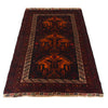 Tribal Baloch Rug 2' 9" x 4' 7" (ft) - No. W35619