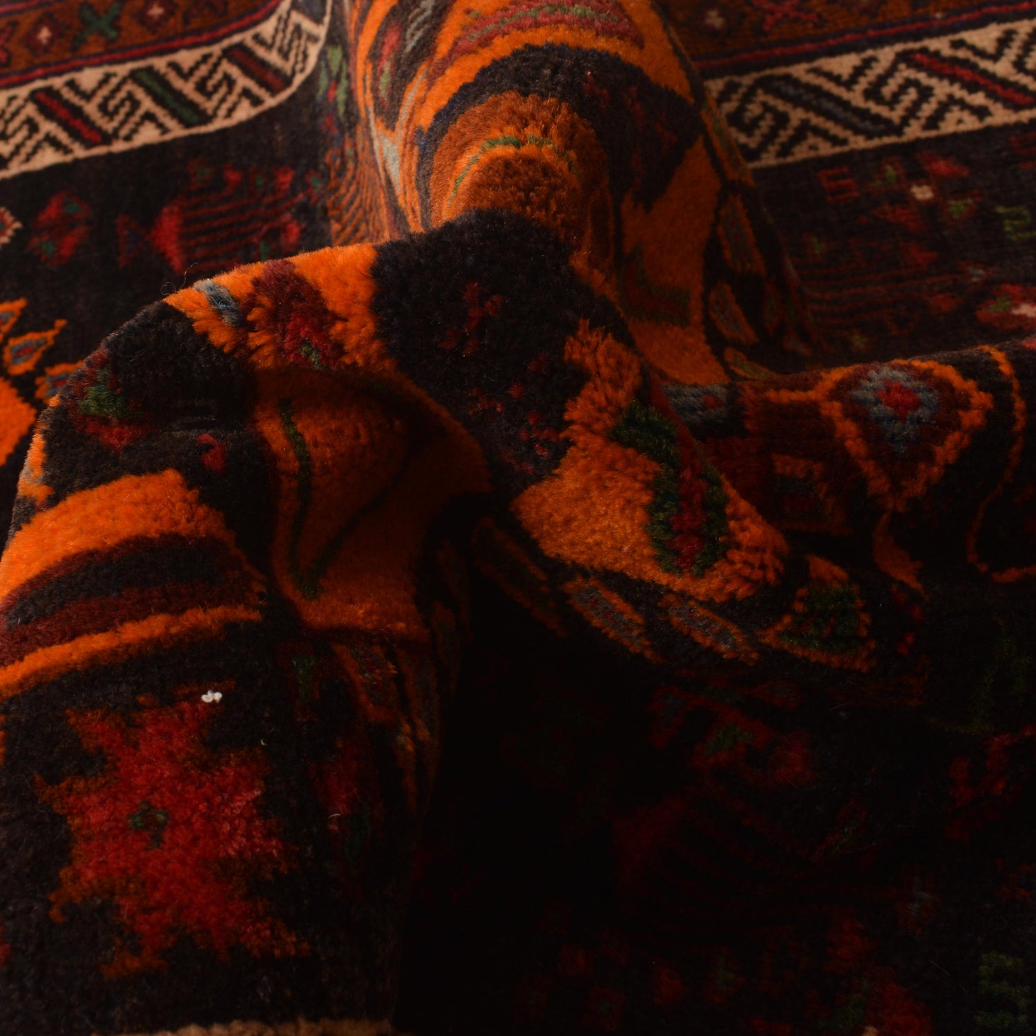 Tribal Baloch Rug 2' 9" x 4' 7" (ft) - No. W35619