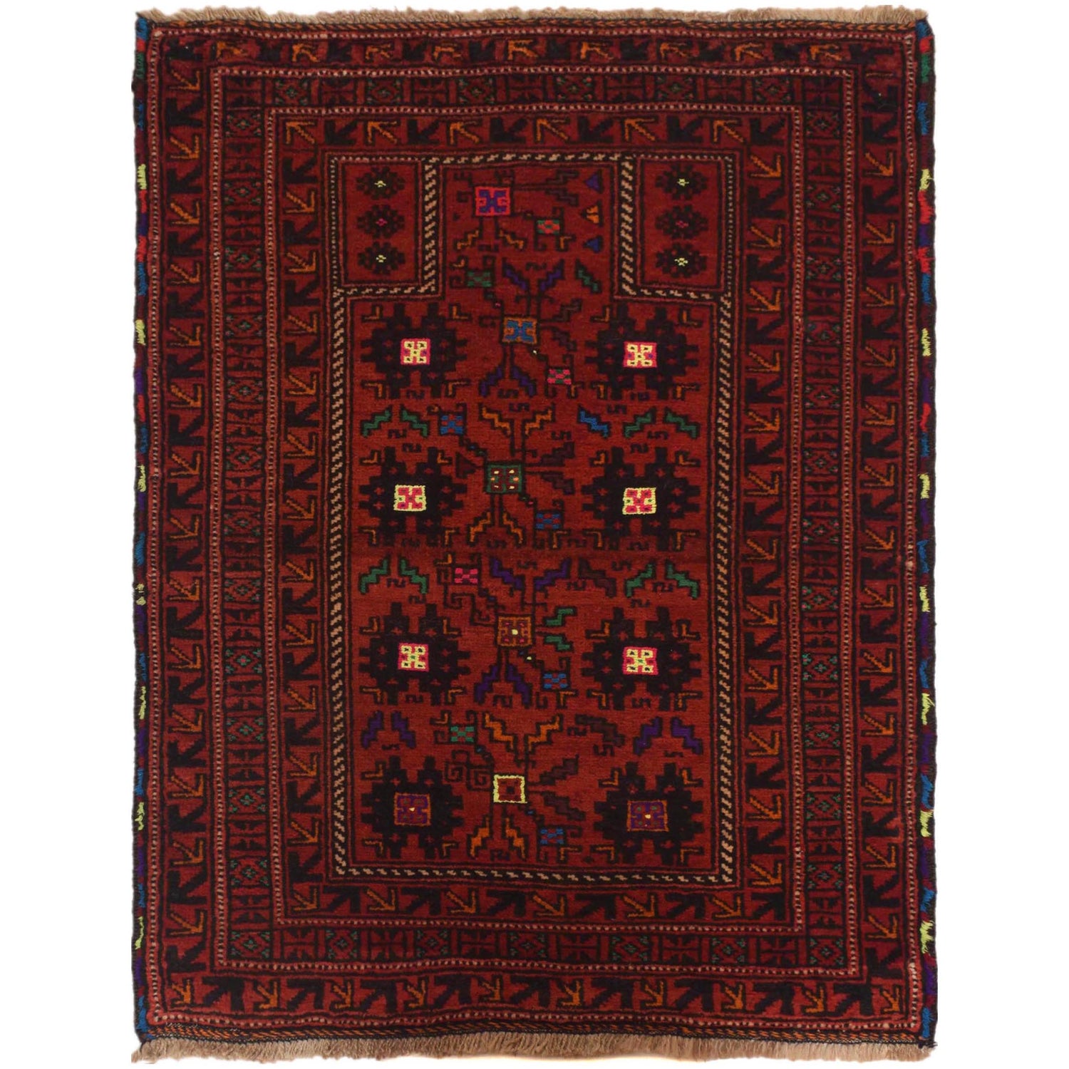 Fine Quality Prayer Rug 2' 10" x 3' 11" (ft) - No. W35620