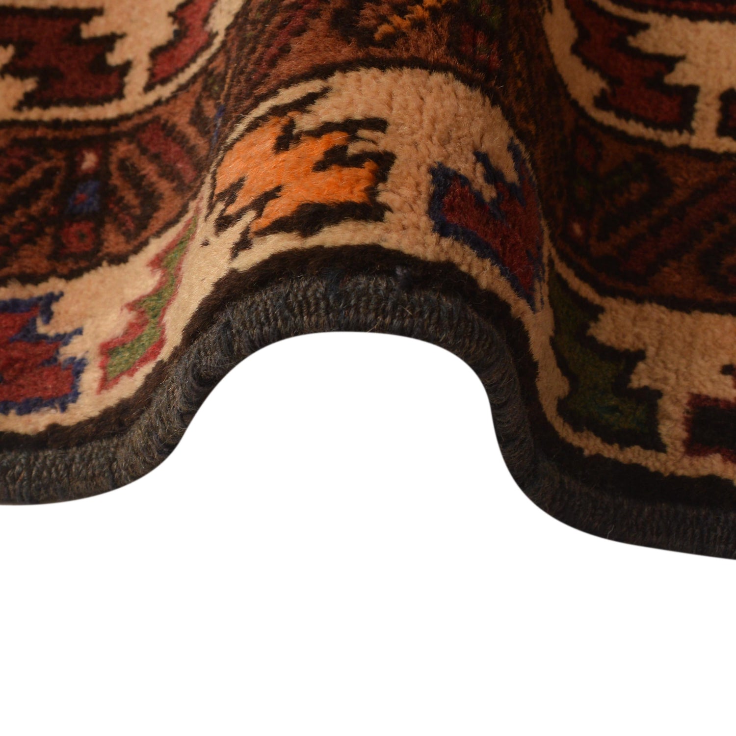 Handmade Baluchi Rug 3' 5" x 6' 7" (ft) - No. W35623