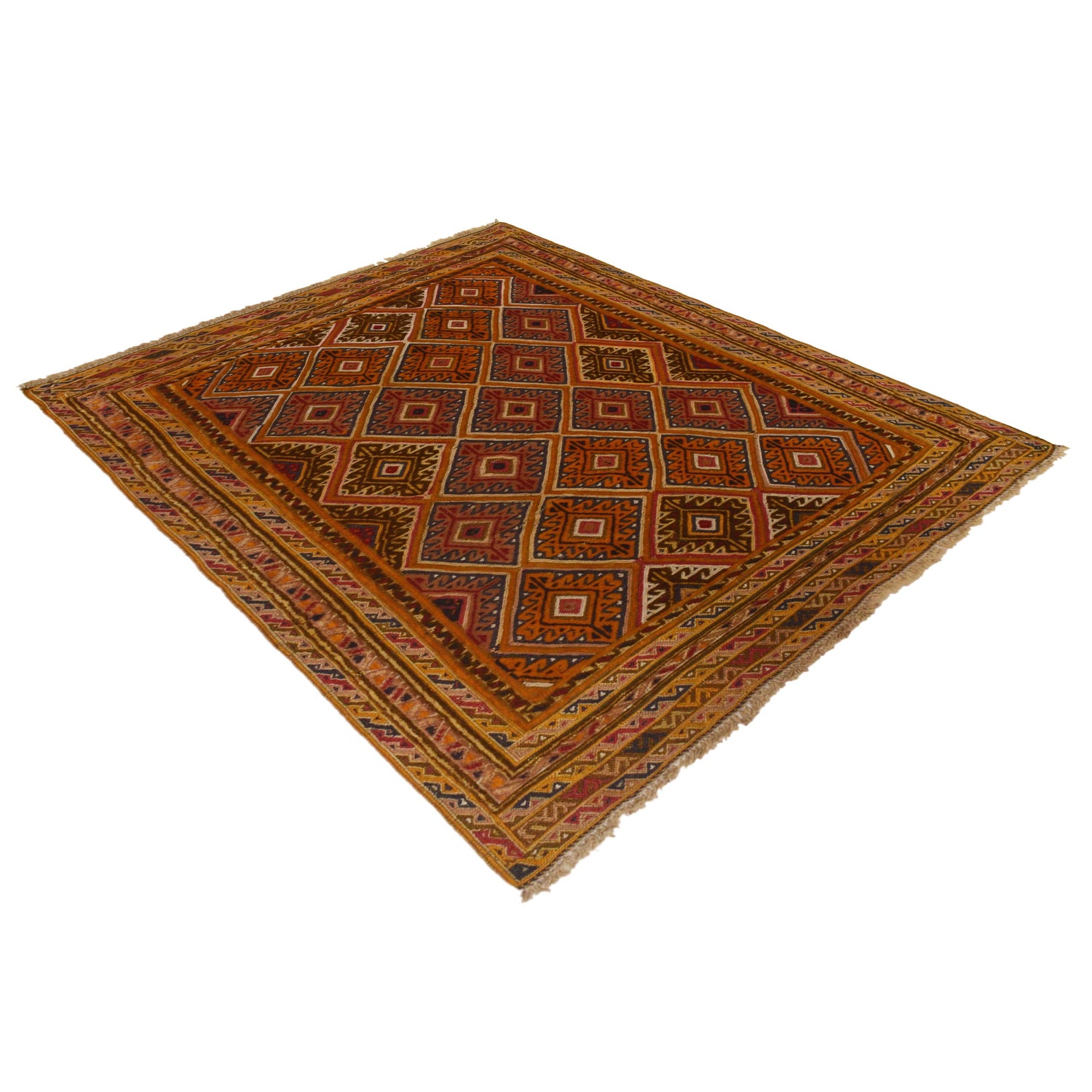 Luxury Kilim Rug 3' 1" x 4' 0" (ft) - No. W35627