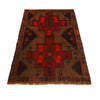 Baluch Small Size Rug 2' 10" x 4' 3" (ft) - No. W35633