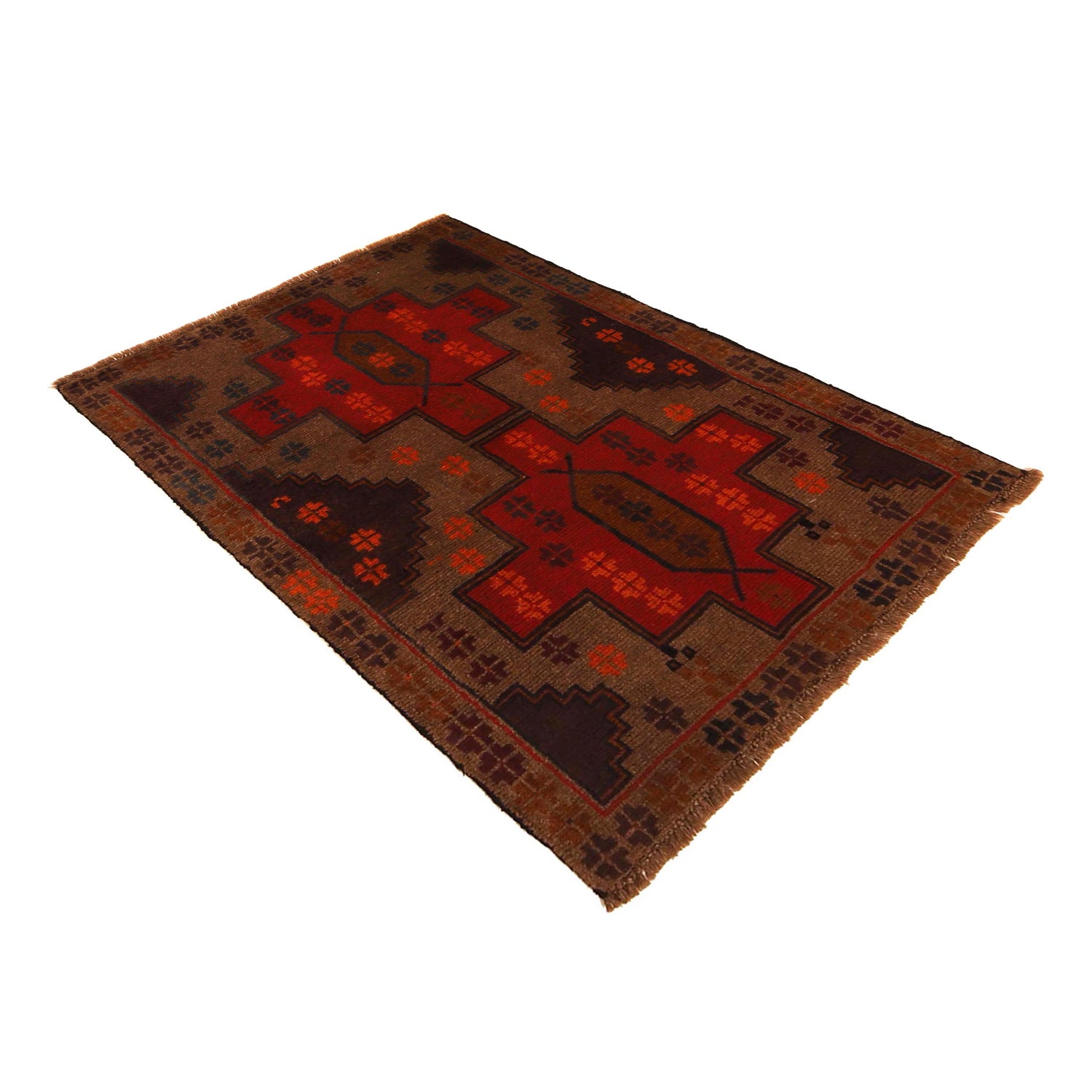 Baluch Small Size Rug 2' 10" x 4' 3" (ft) - No. W35633