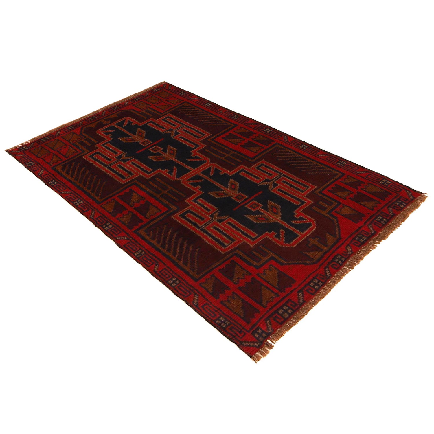 Traditional Baloch Rug 2' 9"x 4' 7" (ft) - No. W35772