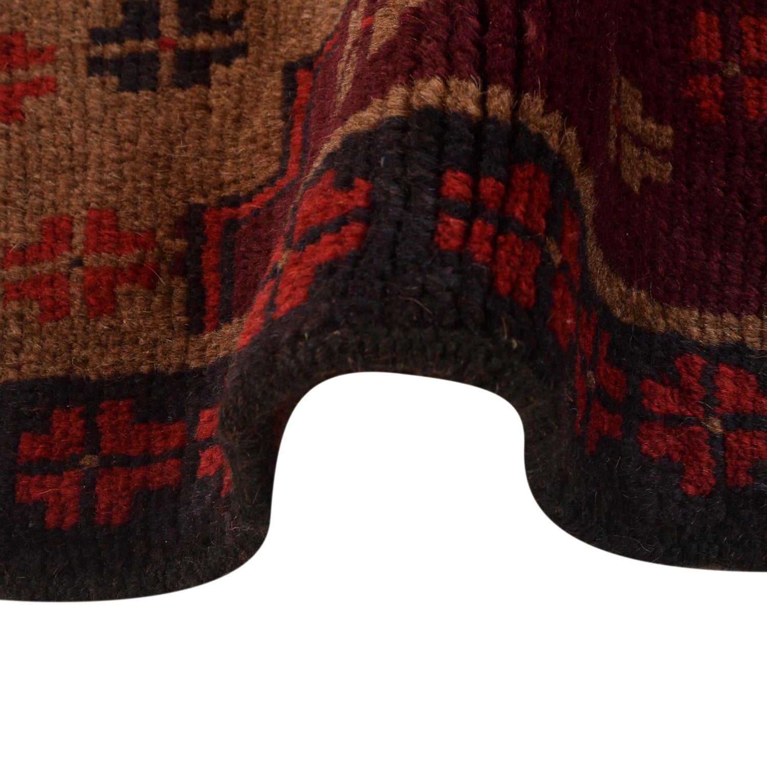 Traditional Baloch Rug 3' 0" x 4' 5" (ft) - No. W35775