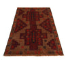 Brown Color Baluchi Rug 2' 11" x 4' 5" (ft) - No. W35777