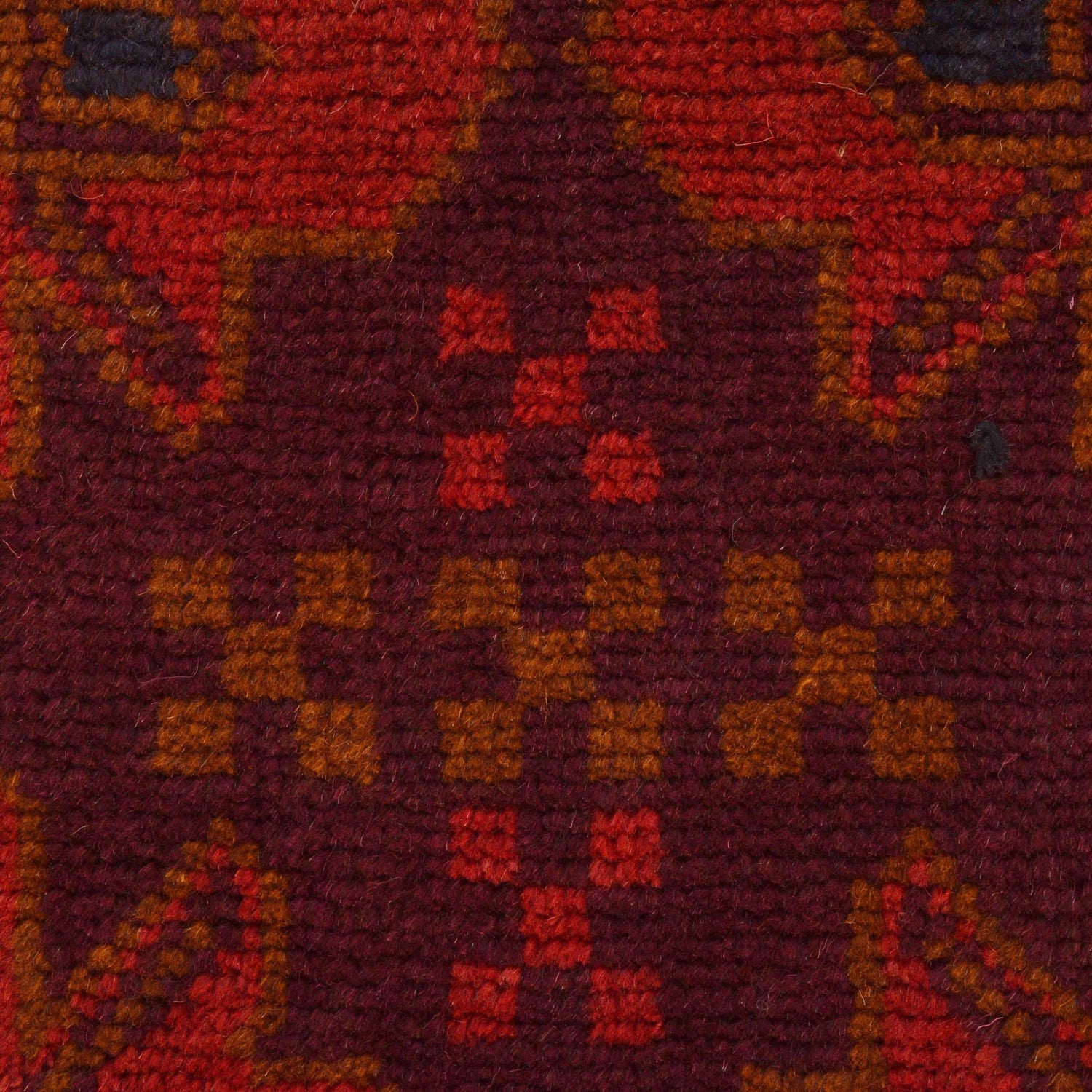 Red Color Baluchi Rug 2' 11"x 4' 7" (ft) - No. W35779