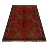 Handmade Balochi Rug 2' 9"x 4' 6" (ft) - No. W35780