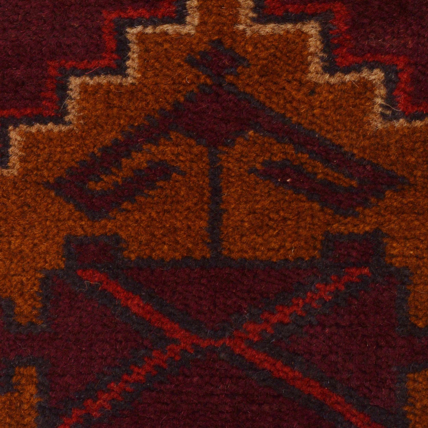 Hand Knotted Baluchi Rug 2' 10"x 4' 8" (ft) - No. W35786