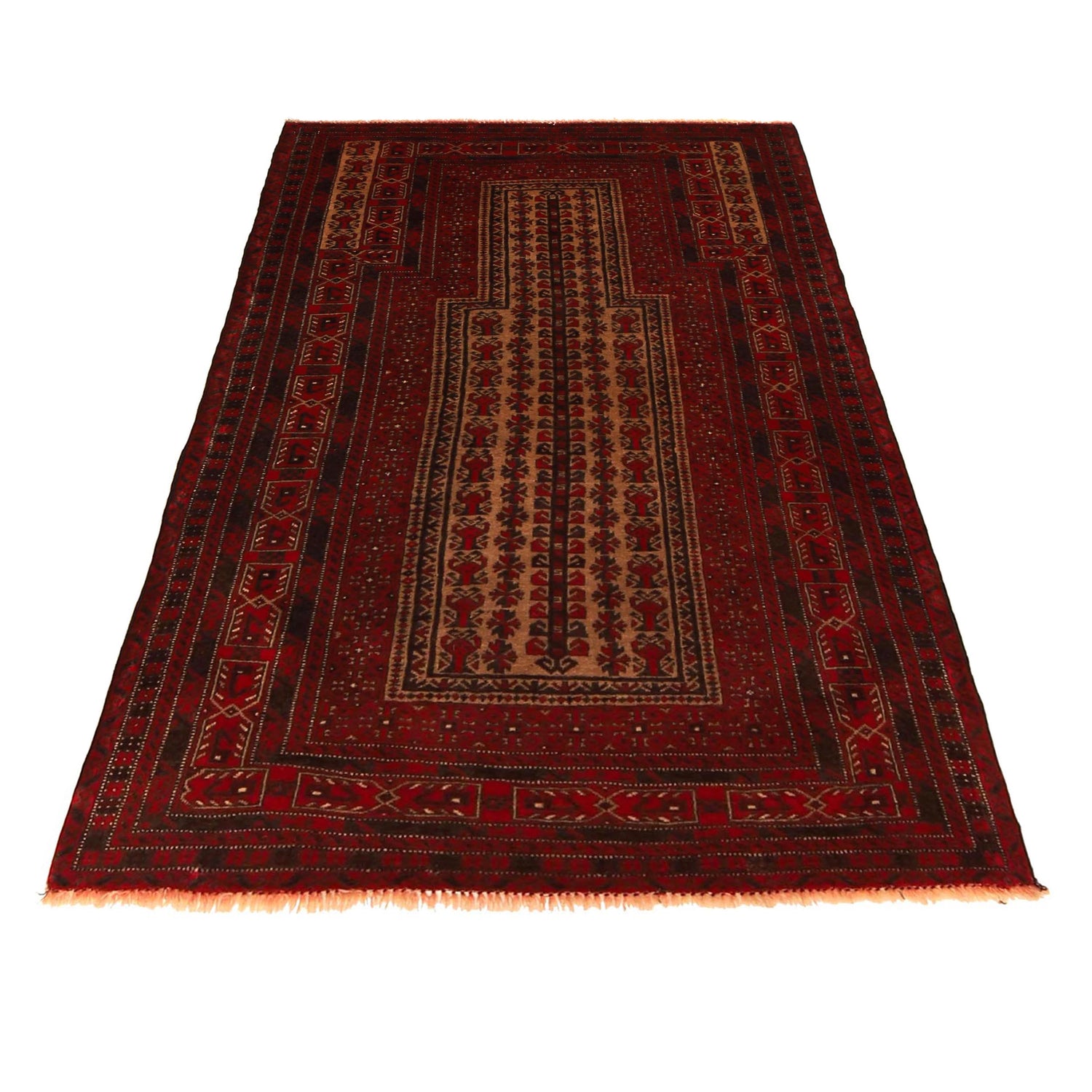 Small Prayer Rug 3' 2" x 5' 1" (ft) - No. W35803