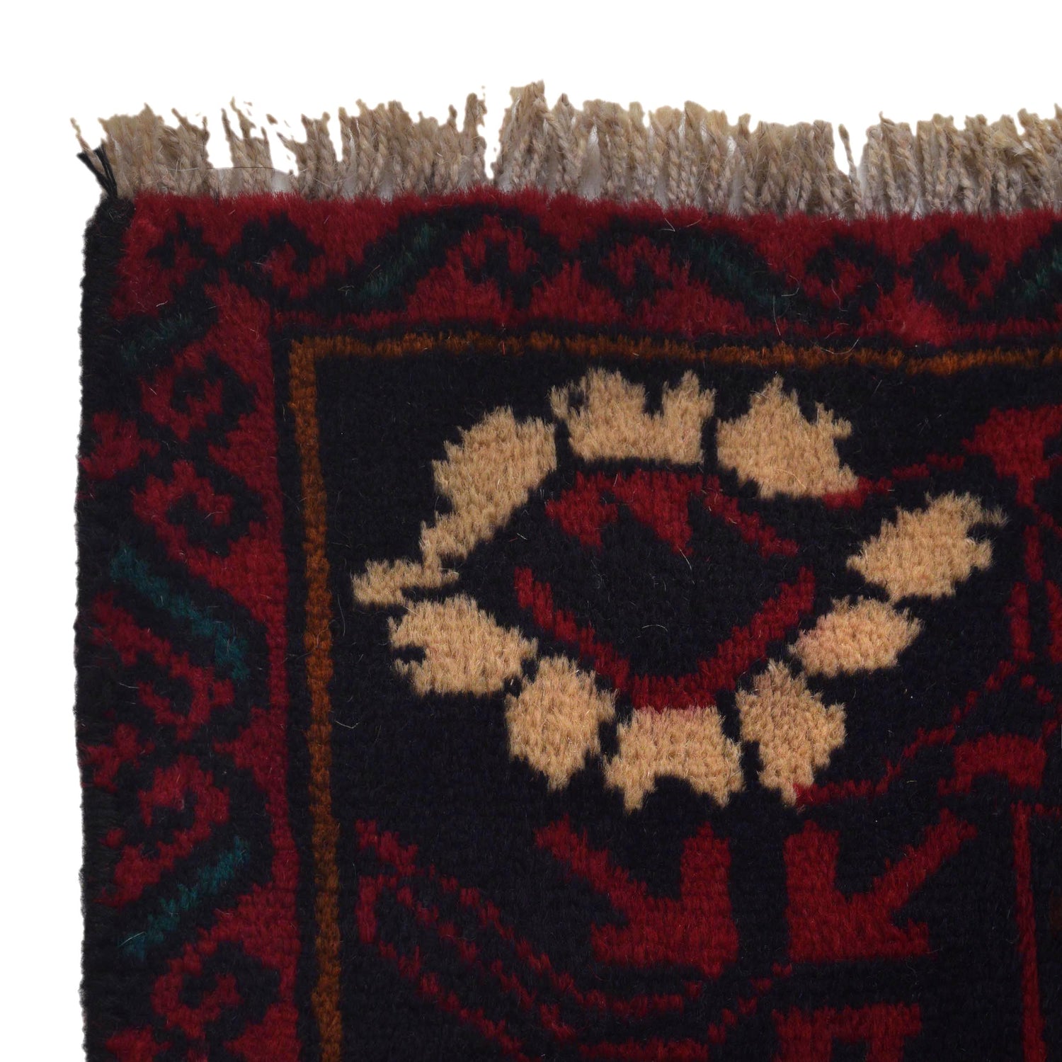 Handmade Pictorial Rug 3' 8" x 6' 9" (ft)- No. W35804