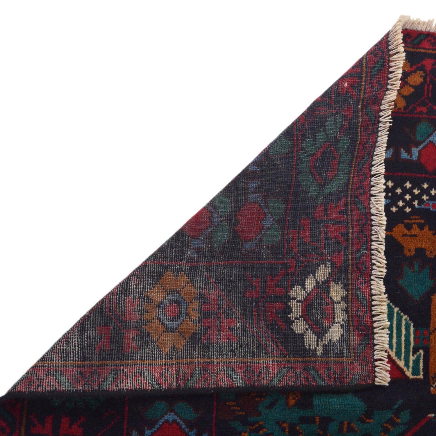 Handmade Pictorial Rug 3' 8" x 6' 9" (ft)- No. W35804