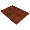 Tribal Baloch Rug 2' 9" x 4' 1" (ft) - No. W35807