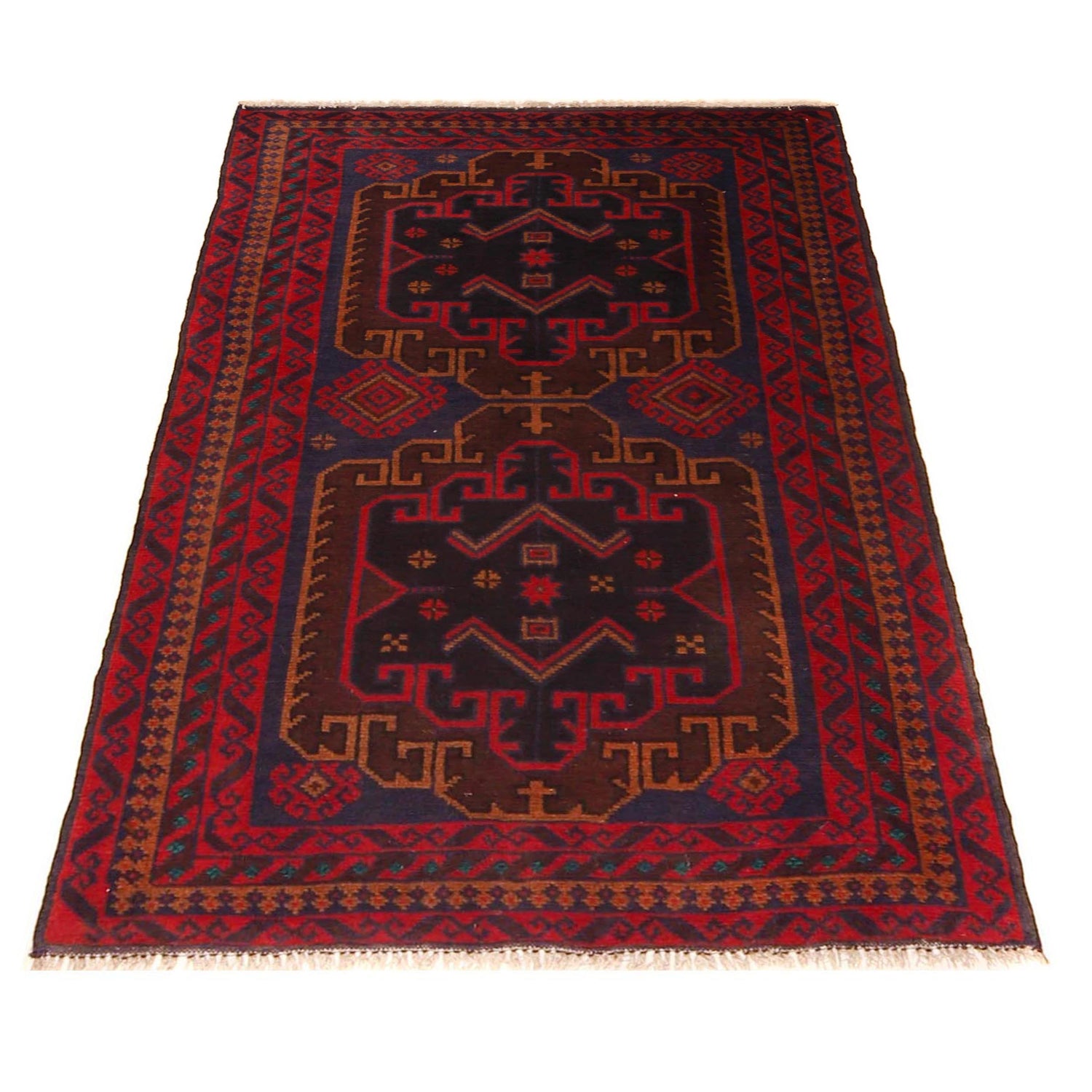 Baluch Small Size Rug 2' 11"x 5' 0" (ft) - No. W35864
