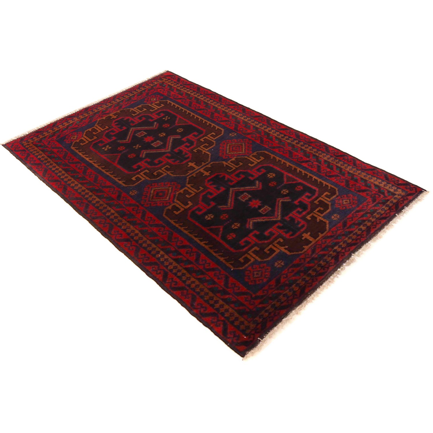 Baluch Small Size Rug 2' 11"x 5' 0" (ft) - No. W35864