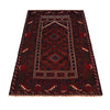 Small Prayer Rug 2' 10" x 4' 11" (ft) - No. W35892
