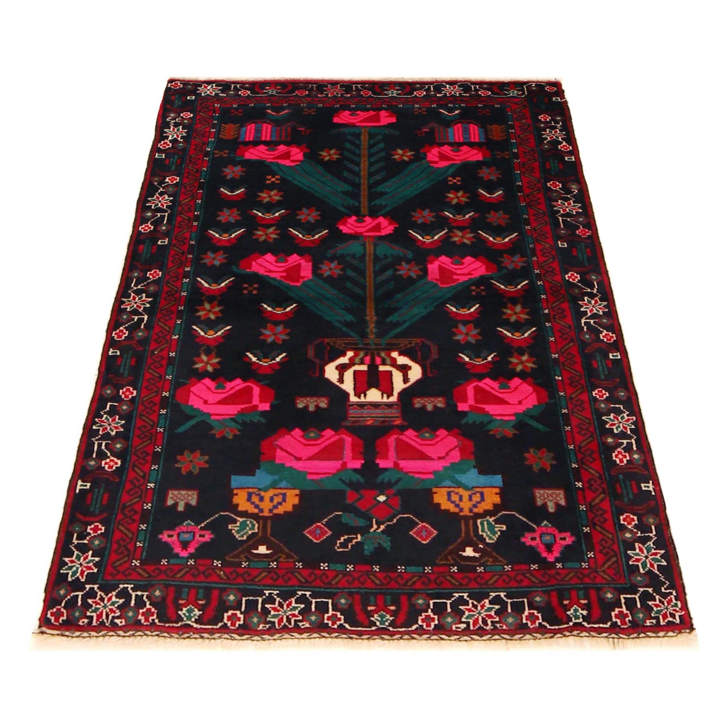 Handmade Balochi Rug 2' 10" x 4' 6" (ft) -No W35895