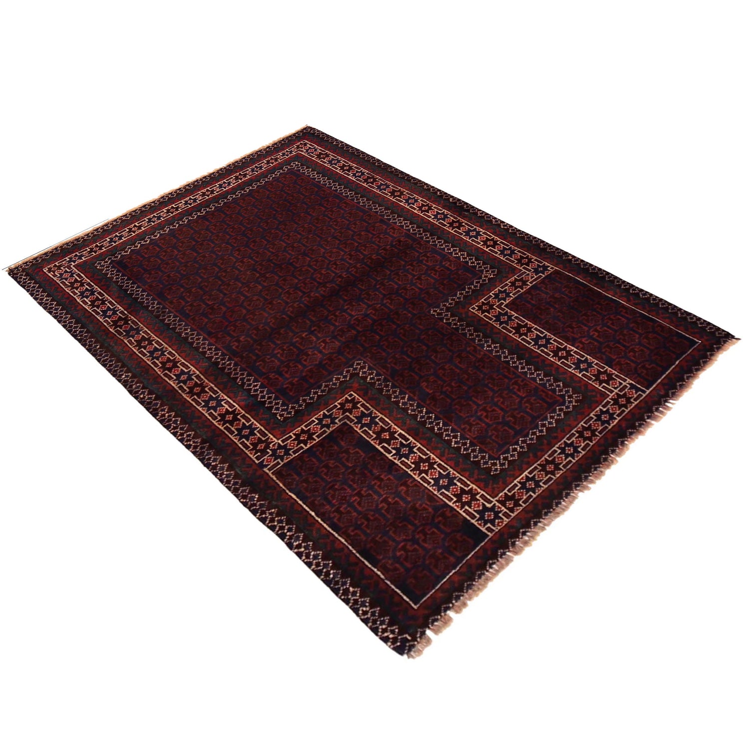 Handmade Jaye Namaz 2' 11" x 4' 7" (ft) - No. W35906