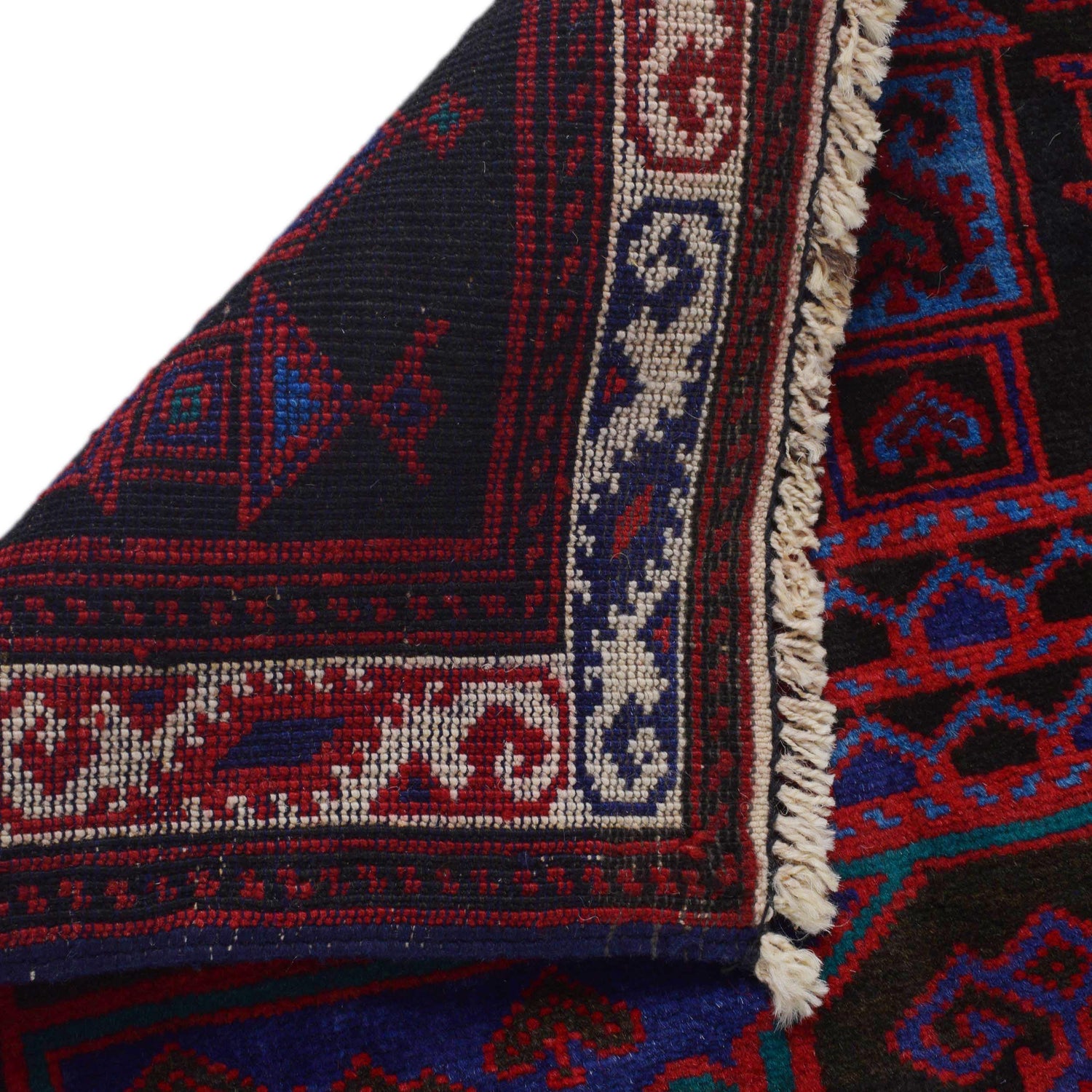 Multi Color Baluchi Rug 2' 6" x 3' 8" (ft) - No. W35907