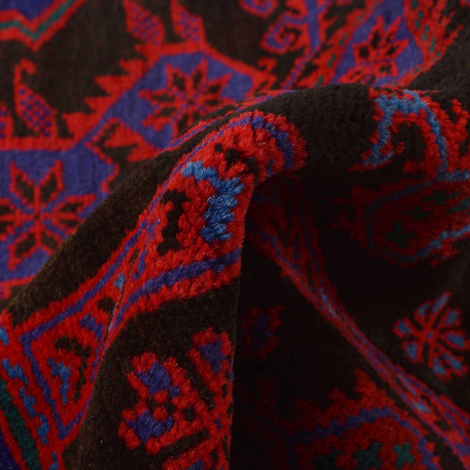 Multi Color Baluchi Rug 2' 6" x 3' 8" (ft) - No. W35907