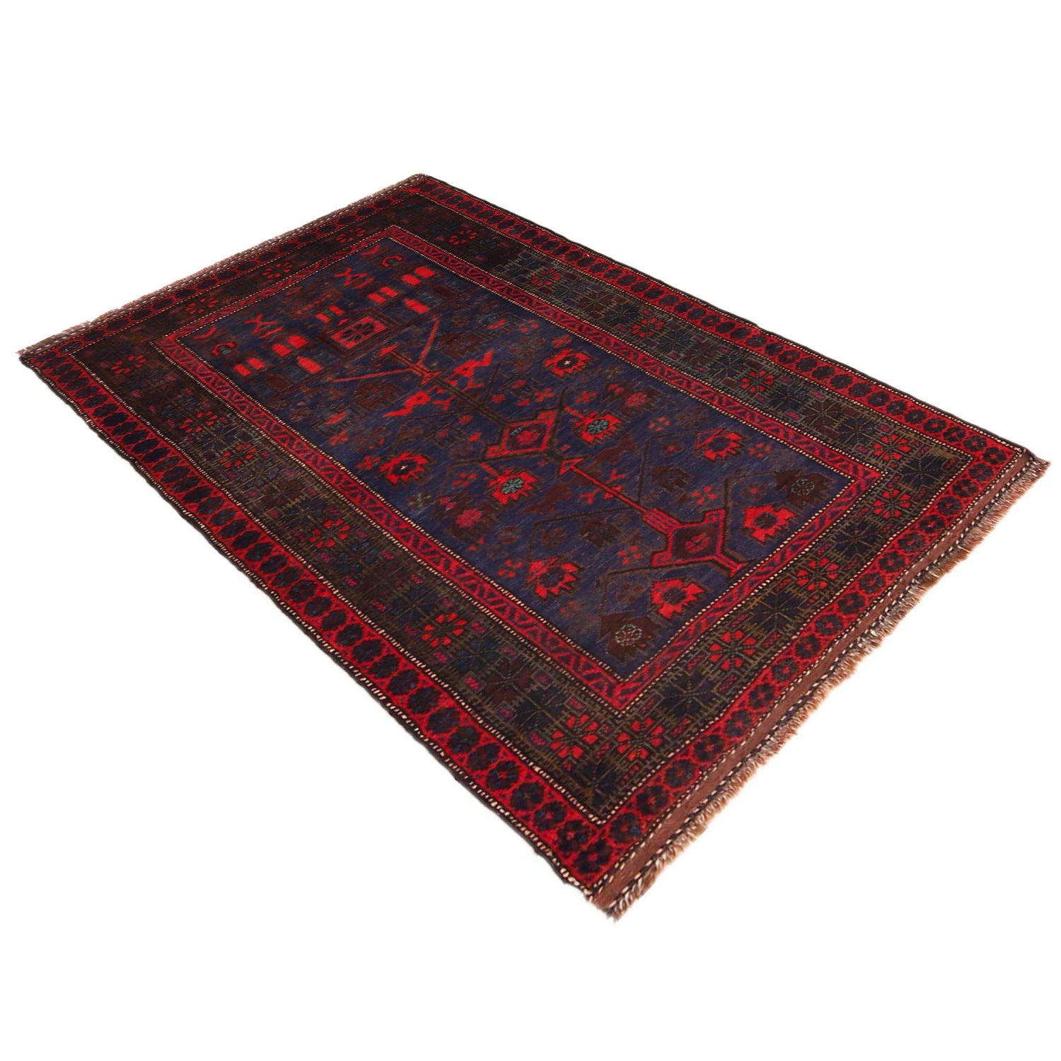 Tribal Baloch Rug 3' 0" x 4' 10" (ft) -No W35908