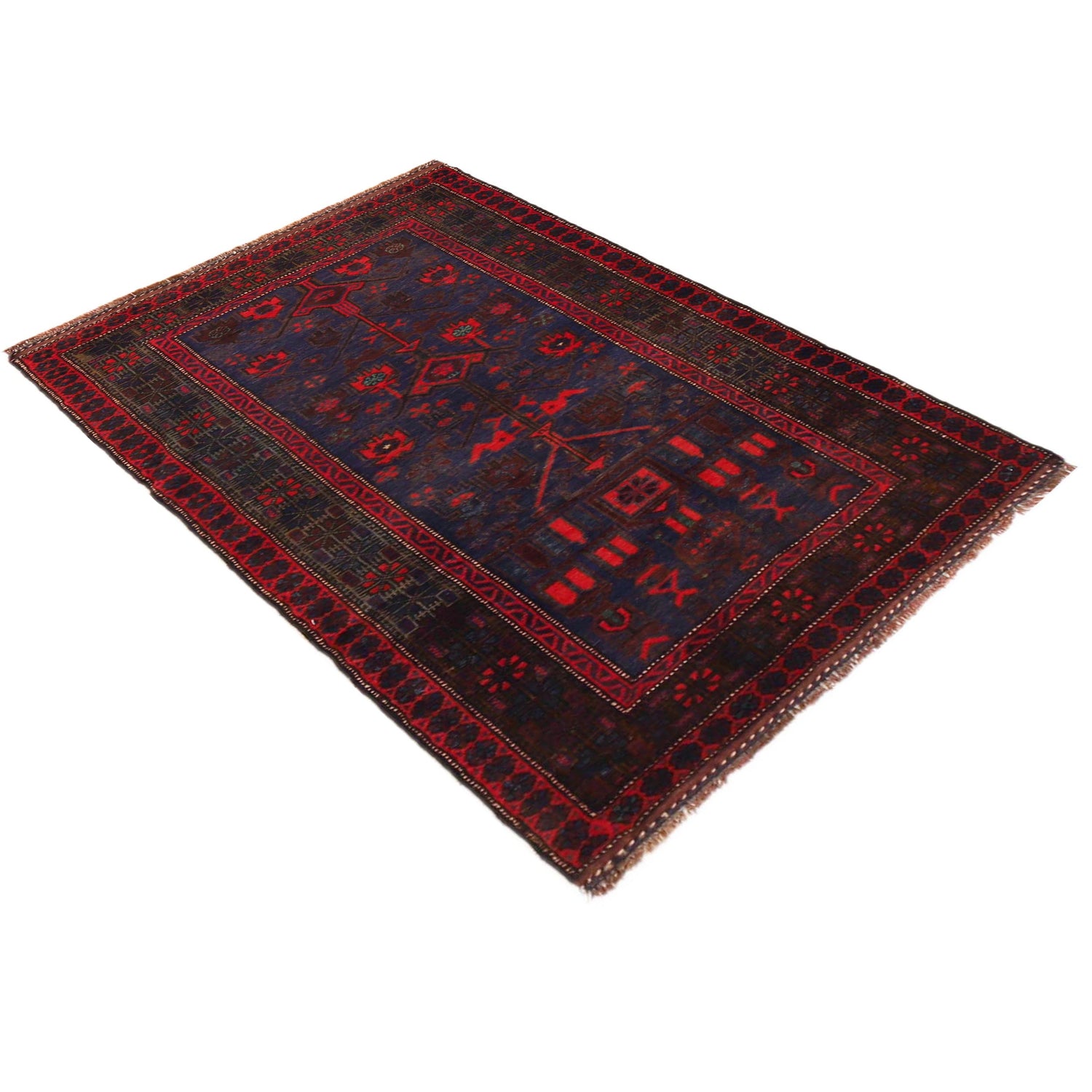 Tribal Baloch Rug 3' 0" x 4' 10" (ft) -No W35908