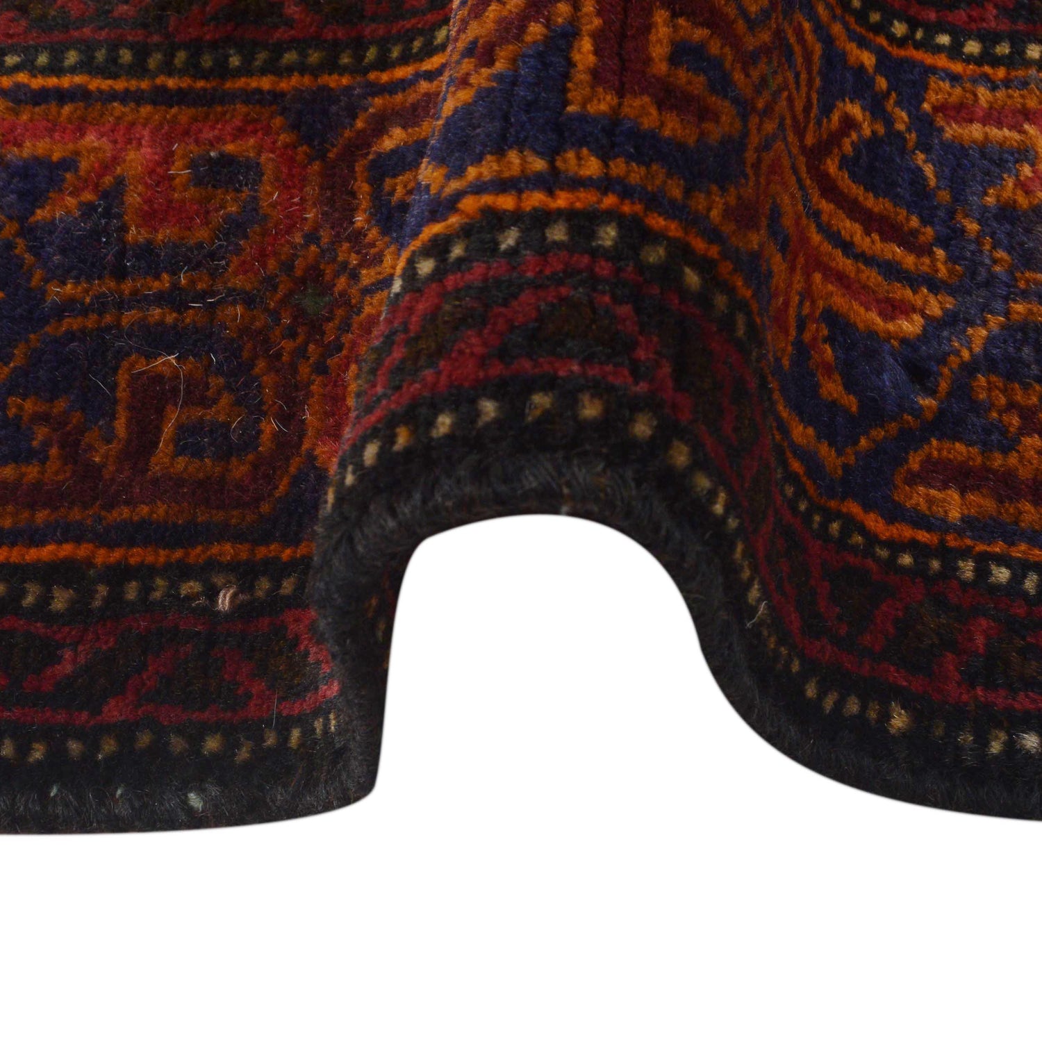 Multi Color Baluchi Rug 3' 1" x 5' 2" (ft) -No W35913