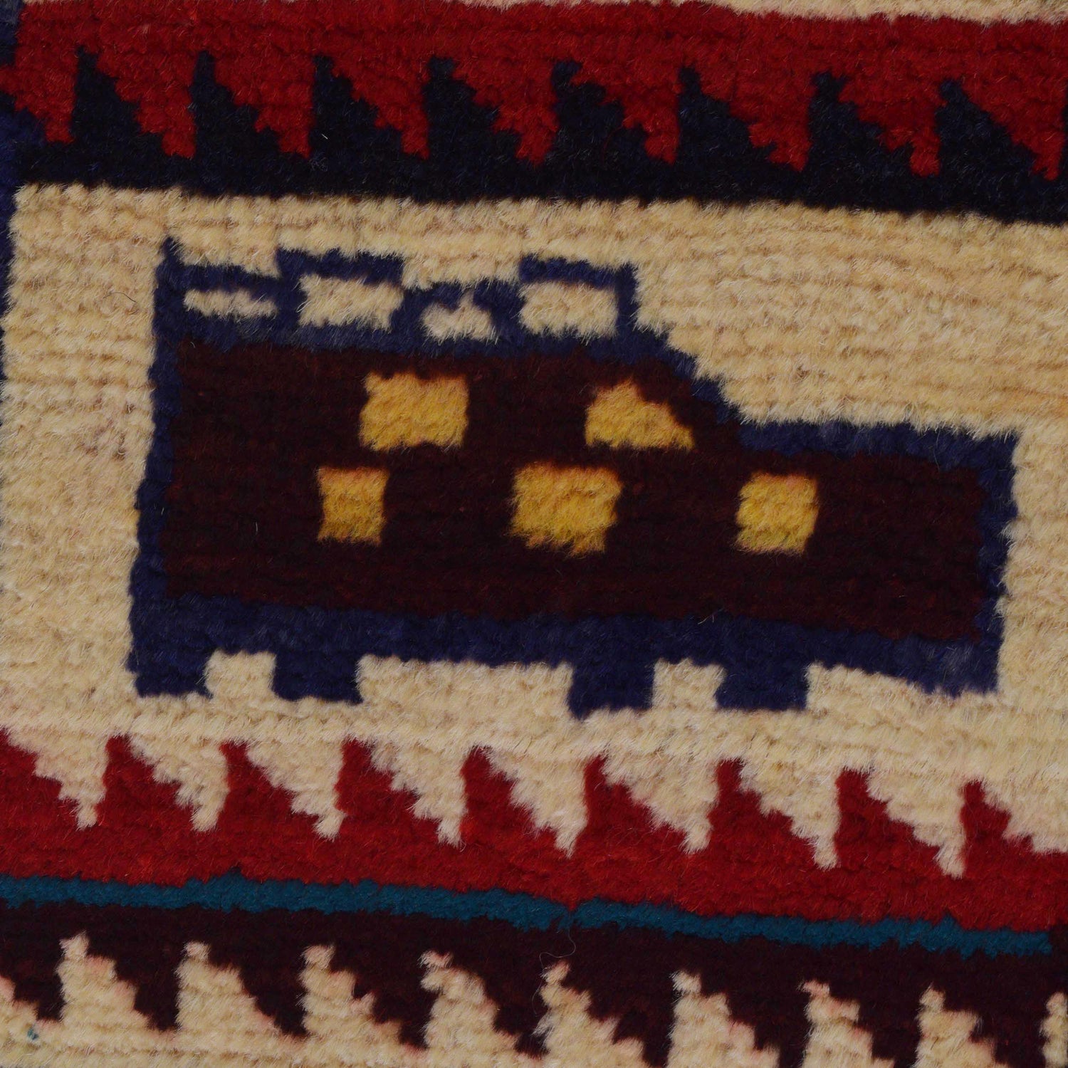 Tribal Baloch Rug 2' 11"x 4' 6" (ft) - No. W35914